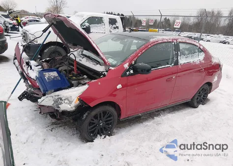 2023 Mitsubishi Mirage G4 Black Edition/Es/Le из США, поврежденный, VIN ML32FUFJ1PHF03195